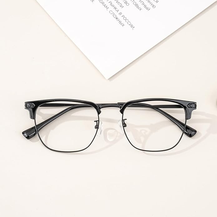 Blue Light Blocking Glasses for Men Anti-Fatigue Computer Monitor Gaming Glasses Prevent Headaches Glasses