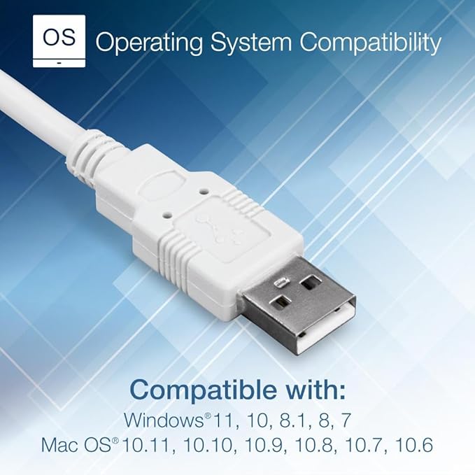 TRENDnet USB to Serial 9-Pin Converter Cable, TU-S9, USB to RS232 Serial Adapter, Supports Windows & Mac, 64cm (25 in.) Cable Length, NDAA Compliant, Plug & Play, White