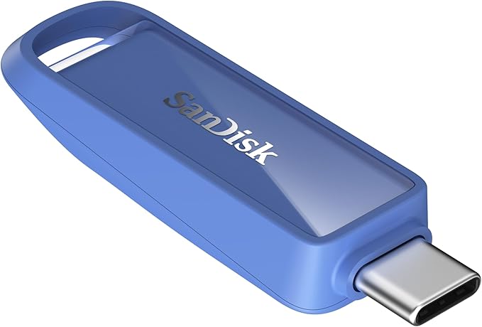 SanDisk 1TB Phone Drive with USB Type-C - for Smartphones, Tablets, and Computers - Up to 150MB/s, USB 3.2 Gen 1 - Maritime Blue - SDIXS0N-1T00-GN6ND