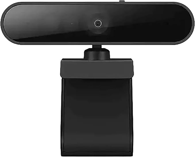 Lenovo Performance FHD 1080p Webcam USB-C,Log-on with Windows Hello, Dual Microphones, 95 Degree Lens and 4X Digital Zoom, Sliding Privacy Shutter, Black