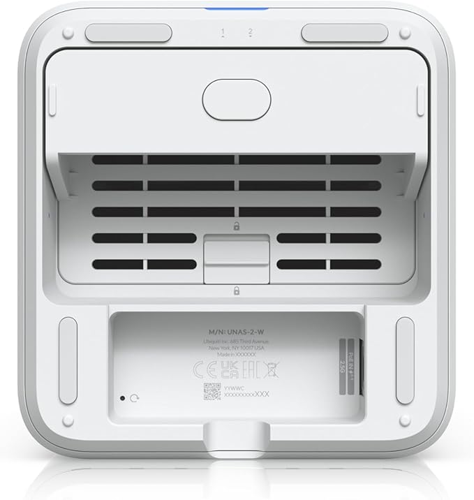 Ubiquiti UNAS 2 UniFi 2-Bay Network Attached Storage - White (UNAS-2-W)