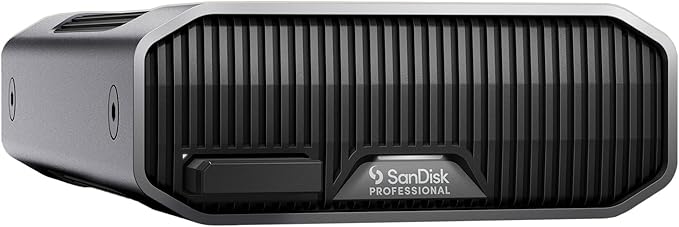 SanDisk Professional 12TB G-Drive Project Thunderbolt 3 External Hard Drive for Content Creators and Professionals - High-Speed Data Storage Solution Bundle with PRO-Blade SSD Mag 2TB (2 Items)