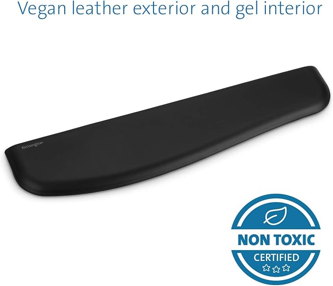 Kensington ErgoSoft Wrist Rest for Slim Keyboards, Black (K52800WW)