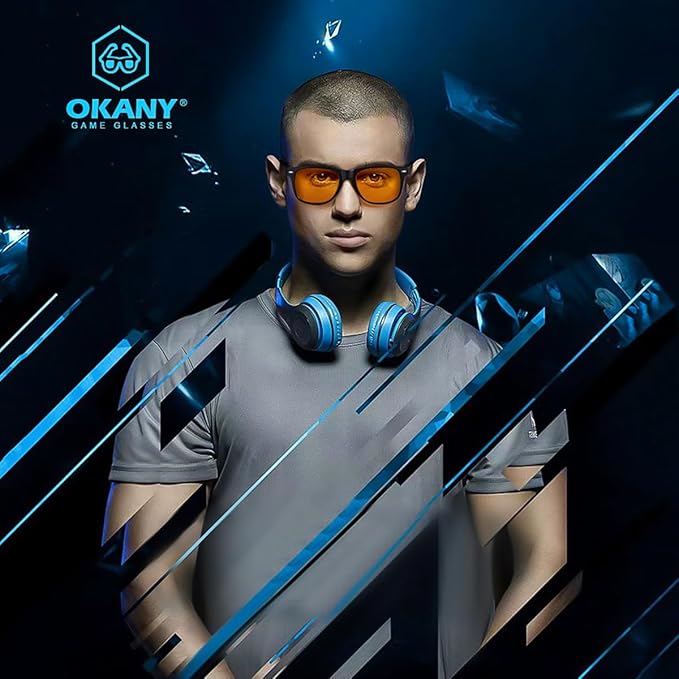 Okany Blue Light Blocking Glasses Gaming Computer Glasses Powerful Professional Screen Filter