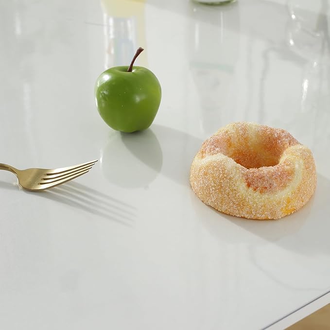 LovePads Clear Table Cover Protector 36 x 96 Inch, 1.5mm Thick Plastic Table Cover, Table Protector for Dining Room Table, Waterproof Vinyl Tablecloth Table Pad Mat for Kitchen, Dresser, Writing Desk