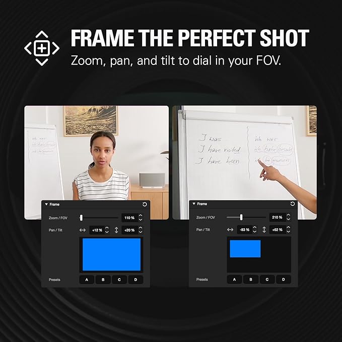 Elgato Facecam MK.2 – Premium Full HD 1080p Webcam for Streaming, Gaming, Video Calls, Recording, HDR Enabled, Sony Sensor, PTZ Control – Works with OBS, Zoom, Teams, and More, for PC/Mac