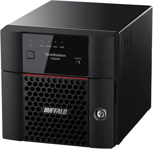 BUFFALO TeraStation 3230DN 2-Bay 4TB (2x2TB) Desktop Small-Med Business NAS w/Hard Drives Included