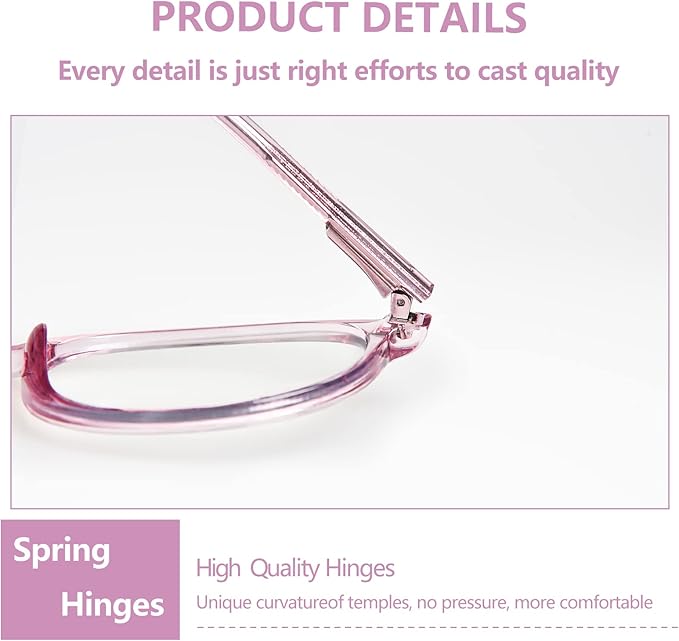 OPTOFENDY Blue Light Glasses for Women, TR90 Fashion Blue Light Blocking Glasses for Computer