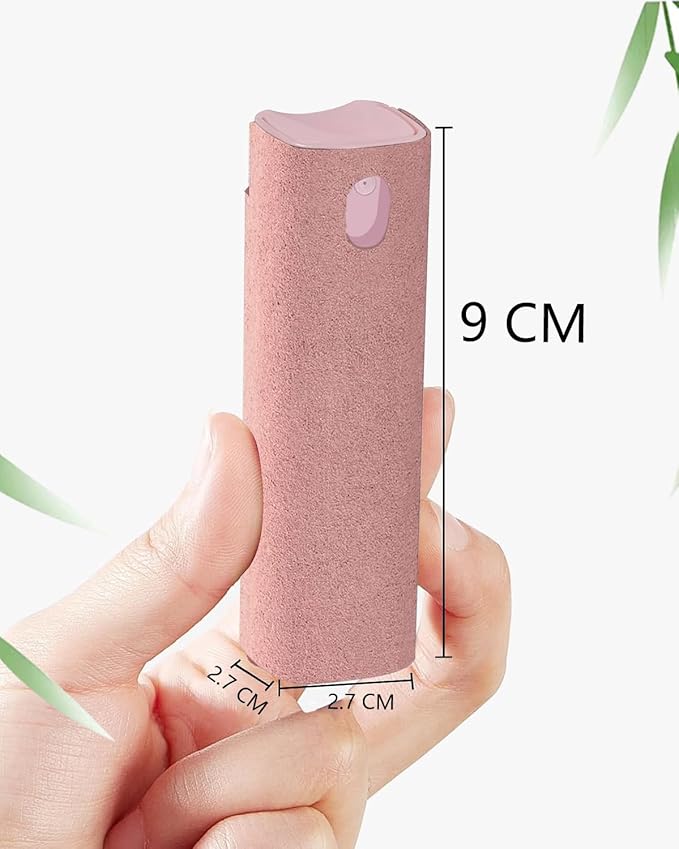 Touchscreen Mist Cleaner Screen Cleaner Spray Bottle Tool Screen Cleaner for iPhone iPad AirPods Eyeglasses Smartphones Tablet Versatile Cleaners Essentials (2 Units)