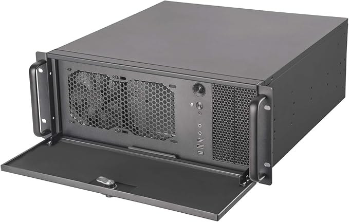 Silverstone RM42-502 4U rackmount Server Chassis with Liquid Cooling Compatibility, SST-RM42-502