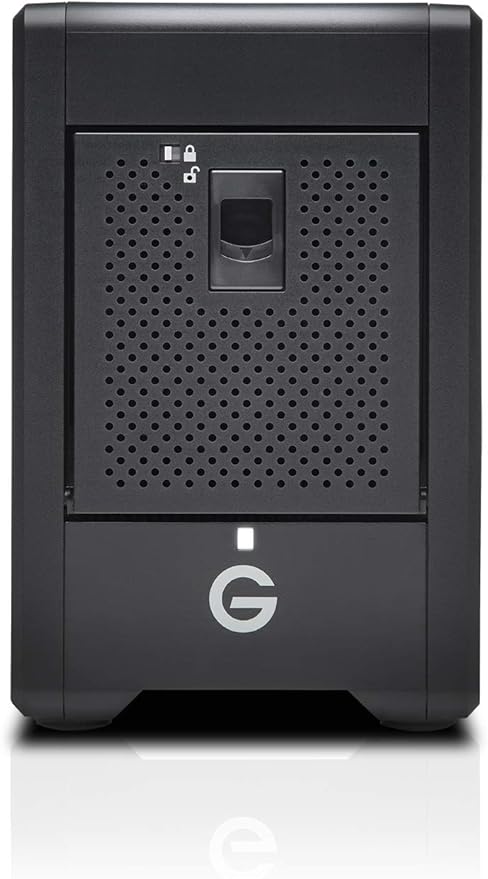 G-Technology 24TB G-Speed Shuttle Thunderbolt 3 – Transportable, 4-Bay Raid Storage Solution – 0G10072-1