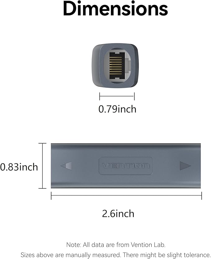 VENTION starlink Cable Coupler for Starlink Gen 3, IP68 Waterproof Connector,Extension to RJ45 Cable Compatible for Starlink Ethernet Adapter Gen 3/Mini Dish and Router,Support Cat6 Cable-1PCS