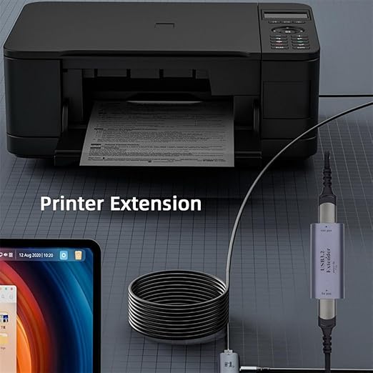 xiwai 5Gbps USB 3.0 Active Repeater Extender Type-C Female Host to Type-A Female Signal Amplifier Adapter with Chipset for Camera Printer Computer
