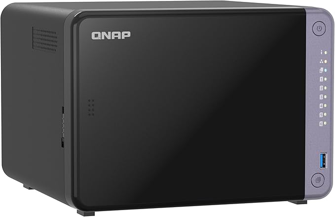 QNAP 6-Bay 3.5" Desktop NAS AL524 4C 2.0GHz