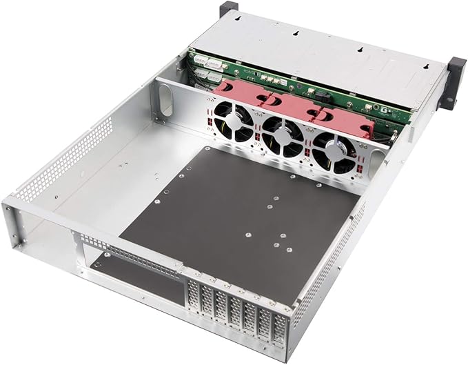 Silverstone Technology 2U 12-Bay 2.5" / 3.5" HDD/SSD rackmount Storage Chassis with Mini-SAS HD SFF-8643 12 Gb/s Interface RM22-312