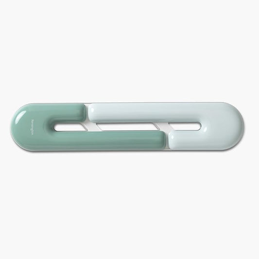 Kensington Duo Gel Loop Wrist Rest for Keyboard, Wrist Pad for Full Size Keyboard, Ergonomic Wrist Pad, Non-Skid Computer Pad with Wrist Support, Green K62680WW, 17.7" x 3.7"x 0.9”