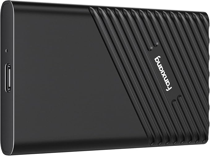 fanxiang 4TB External SSD Portable, Up to 2000MB/s, USB C External Solid State Drive External Hard Drive, USB 3.2 Gen2*2 Type-C SSD for iPhone 15/Pro/PC/Laptops/Creators/Gaming PS2000W-NEW