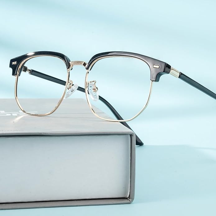 Blue Light Blocking Glasses for Men Anti-Fatigue Computer Monitor Gaming Glasses Prevent Headaches Glasses