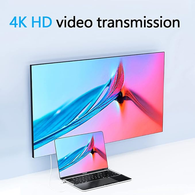 Magnetic USB C Adapter, 24Pins Type C Connector, PD 100W Fast Charging 10Gbs Data Transfer
