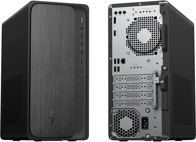 HP OmniDesk Tower Desktop Computer • 8-core AMD Ryzen 5 8500G Processor • 64GB DDR5 • 4.5TB Storage (4TB SSD + 512GB External) • HDMI + DP • Wi-Fi 6 • Wireless Keyboard & Mouse • Windows 11
