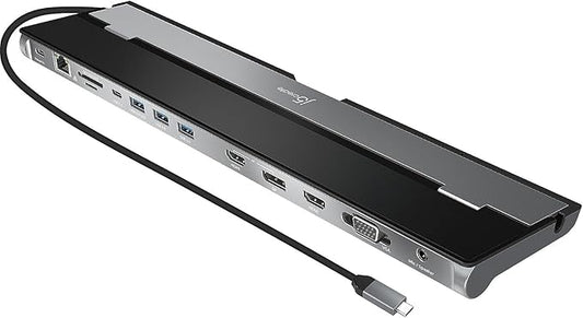 J5CREATE Station d’Acceuil USB-C™ Triple Affichage