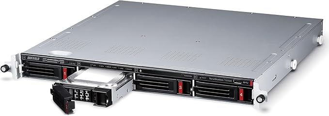 BUFFALO TeraStation 3420RN 4-Bay SMB 8TB (4x2TB) Rackmount NAS w/Hard Drives Included Network Attached Storage