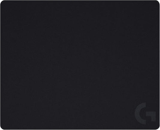 Logitech G440 Hard Gaming Mouse Pad, Optimized for Gaming Sensors, Moderate Surface Friction, Non-Slip Mouse Mat - Black