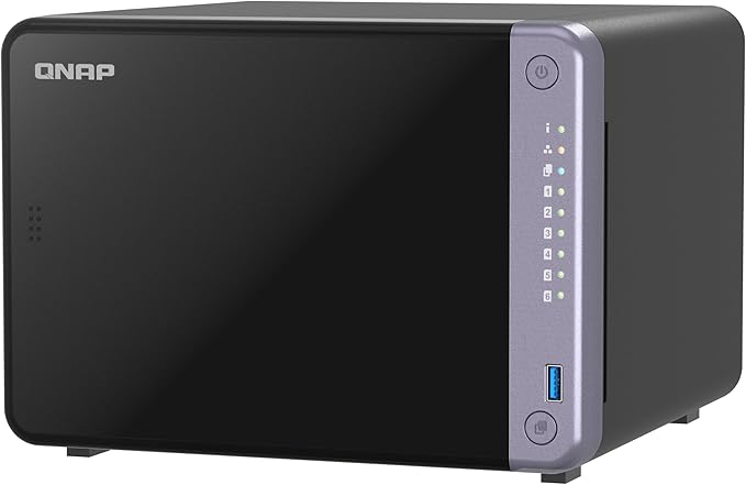 QNAP 6-Bay 3.5" Desktop NAS AL524 4C 2.0GHz