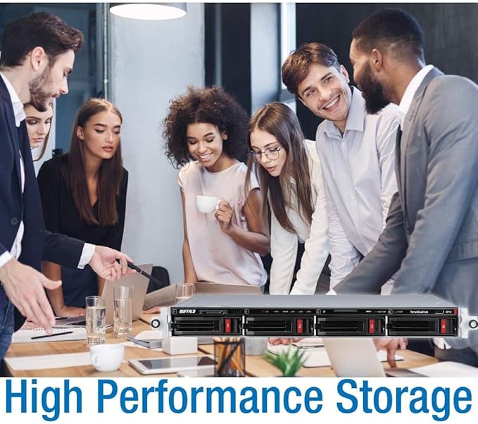 BUFFALO TeraStation WS5420RN 4-Bay Windows Server IoT 2025 1U NAS 48TB (4x12TB) w/HDD Included