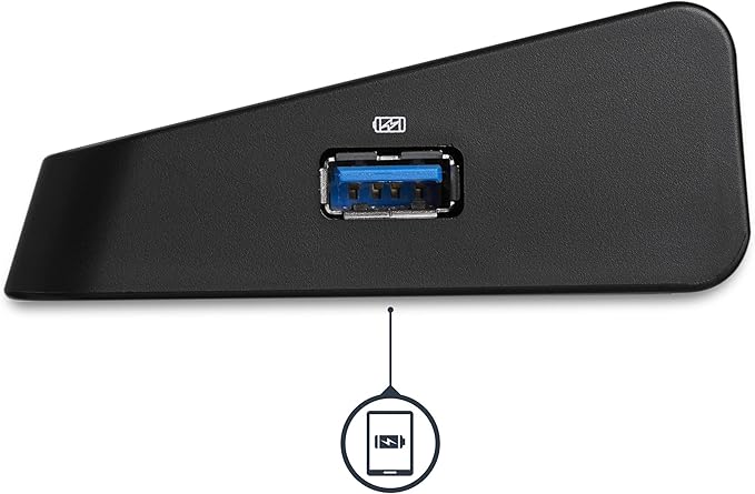 StarTech.com USB 3.0 Docking Station - 4K - HDMI / DisplayPort - with Fast Charge / Ethernet / Audio - Universal Docking Station