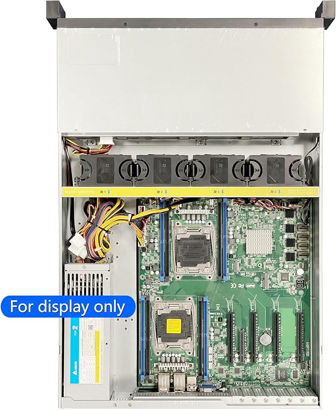 Generic ZhenLoong X28 2u 8 Bay Server Chassis Hard dirive hot Swappable SATA SAS Rackmount Case with 12G backplane SFF8643 Interface