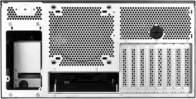 Silverstone Technology RM52 5U Rackmount Server Chassis with Dual 360mm Liquid Cooling Capability, SST-RM52