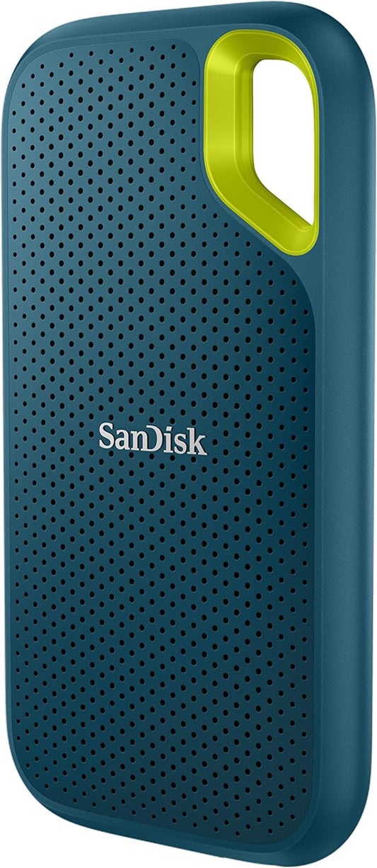 SanDisk 1TB Extreme Portable SSD - Up to 1050MB/s, USB-C, USB 3.2 Gen 2, IP65 Water and dust Resistance, Updated Firmware, Monterey - External Solid State Drive - SDSSDE61-1T00-G25M