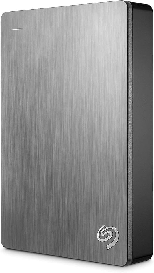 Seagate Backup Plus Portable 4TB External Hard Drive HDD (STDR4000900),Silver