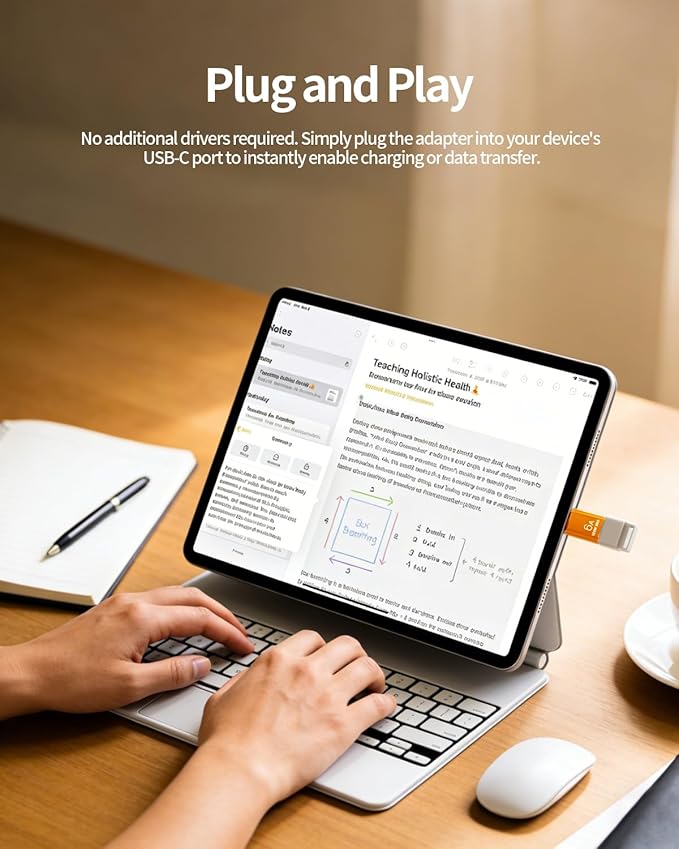 BOMIE USB C to USB Adapter 8 Pack,6A 120W Fast Charging 10Gbps Data Transfer,USB C Male to USB 3.2 Female OTG Adapter for Phone 15/16/17,Pad,Ma-cBook Pro/Air,Smartphone,Laptop,Tablet Orange