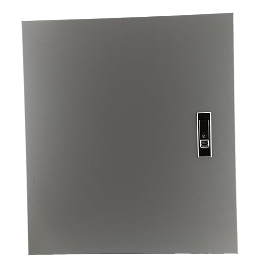 NavePoint Indoor Fiber Enclosure, 48 Port, Supports SC/ST/FC/LC Duplex Adapters, Splice Tray, Wall Mount, SPCC Steel, for FTTH, Telecom, CATV, LAN, Data Centers