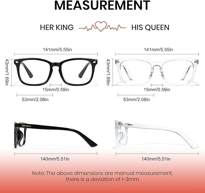 Cyxus Blue Light Glasses Men Women Reduce Eye Strain UV Blocking for Office Work Computer Screen 8082