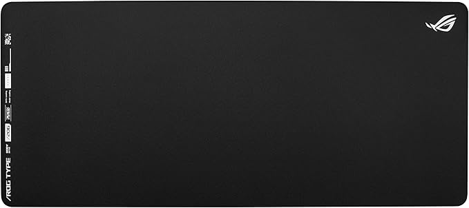 ASUS ROG Hone Ace XXL Gaming Mouse Pad – 35.4” x 15.7", (XXL Size), Extra-Cushioning, Table-Sized for Wide, Smooth Glide and Control, Water/Oil/Dust-Resistant, Extra-Soft Non-Slip Rubber Base - Black