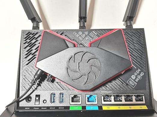 Cooling Pads for Laptop Fan Cooler AX86U PRO Strong Cooling Fan Radiator Base USB Power Ultra Silent 3D Priting Heat Dissipation Base
