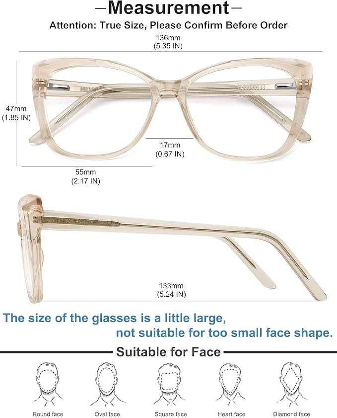 MEETSUN Blue Light Blocking Glasses for Women Anti Eyestrain Filter Blue Ray Oversized Computer Game Glasse