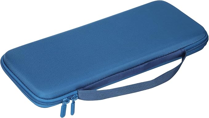 Hard Carry Case Compatible with Logitech Pebble Keys 2 Combo K380s K380 Keyboard + M350 Pebble Mouse Combo (Blue Case)