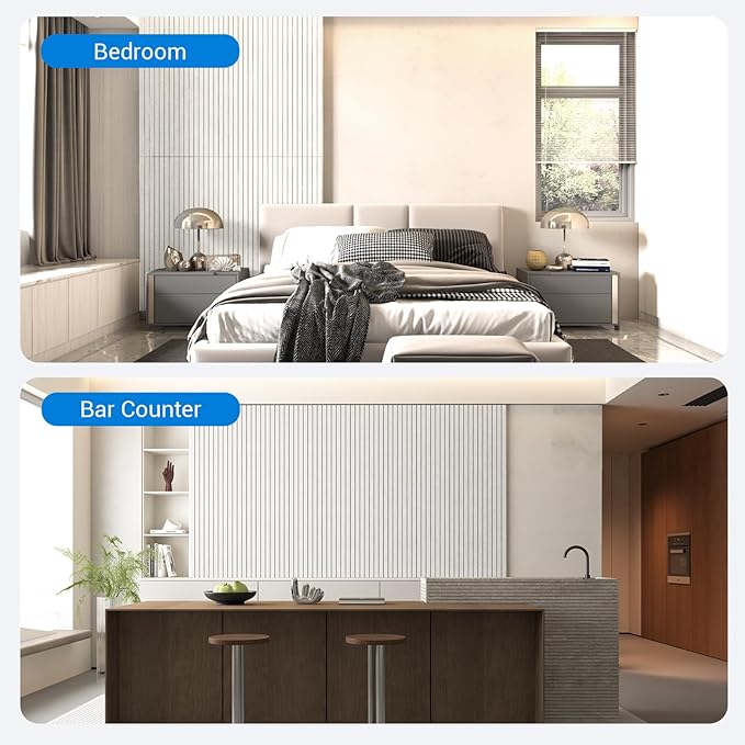 10 Pack Acoustic Panels,48"*24"*0.47"Self-Adhesive Soundproof Wall Panels,High Density Sound Proof Panels for Walls, Office, Reccording Studio, Home,Ceiling-White