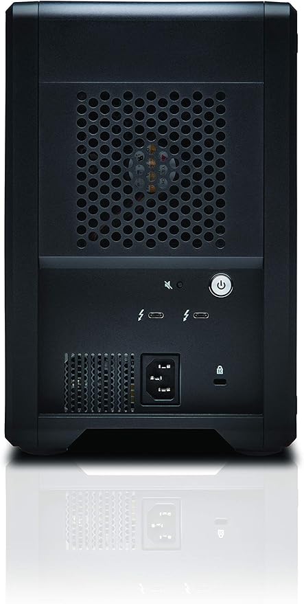 G-Technology 56TB G-Speed Shuttle Thunderbolt 3 with ev Series Bay Adapter - Transportable, 4-Bay Raid Storage Solution - 0G10401-1