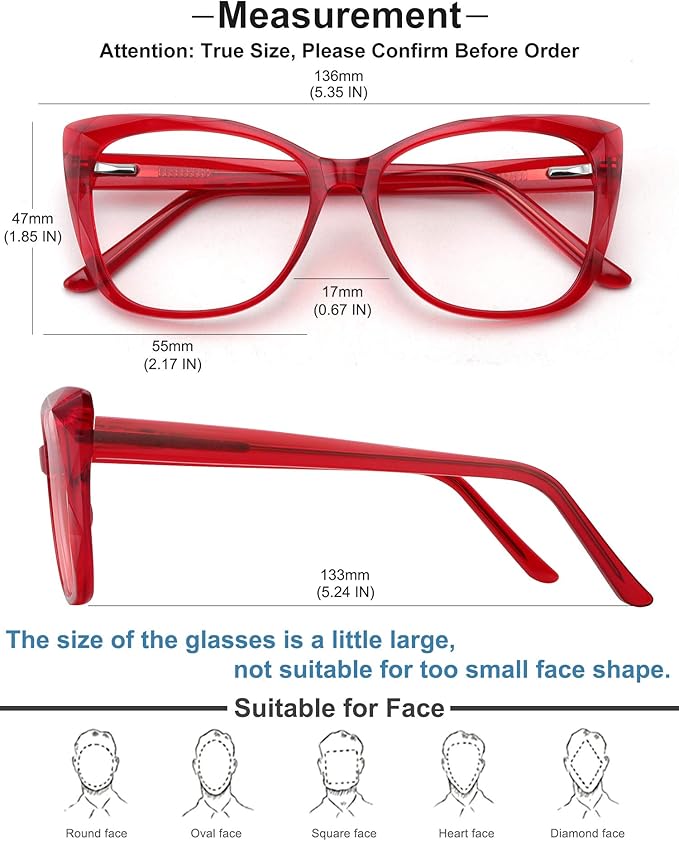 MEETSUN Blue Light Blocking Glasses for Women Anti Eyestrain Filter Blue Ray Oversized Computer Game Glasse