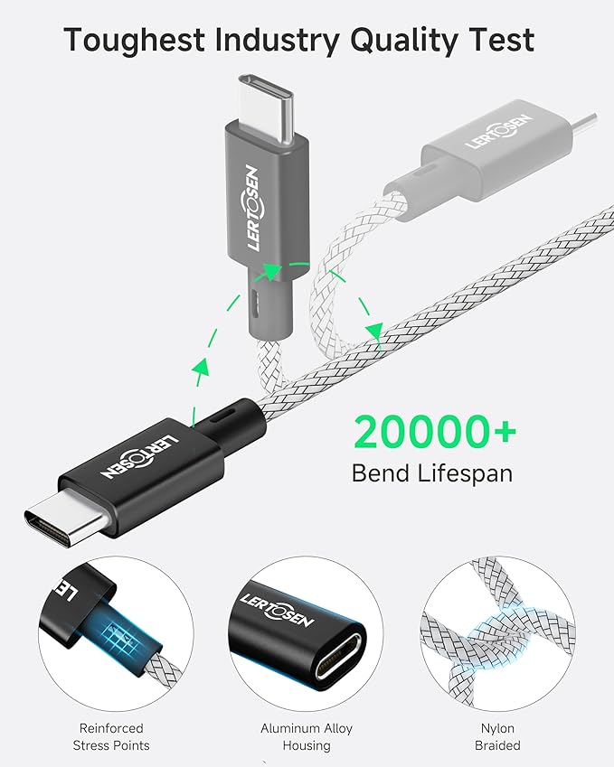 2 Pack Lightning to USB C Adapter, Fast Charging & Data Sync Adapter for iPhone 17 16 15 Pro Max Plus to USB-C, Compatible with Samsung S25/S24/S23, Not for Audio/OTG