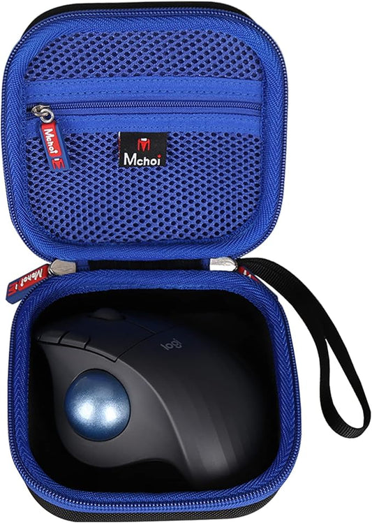 Hard Travel Case Compatible with Logitech Ergo M570/M575/M575S/ Nulea M501/M509 Wireless Trackball Mouse, Case Only