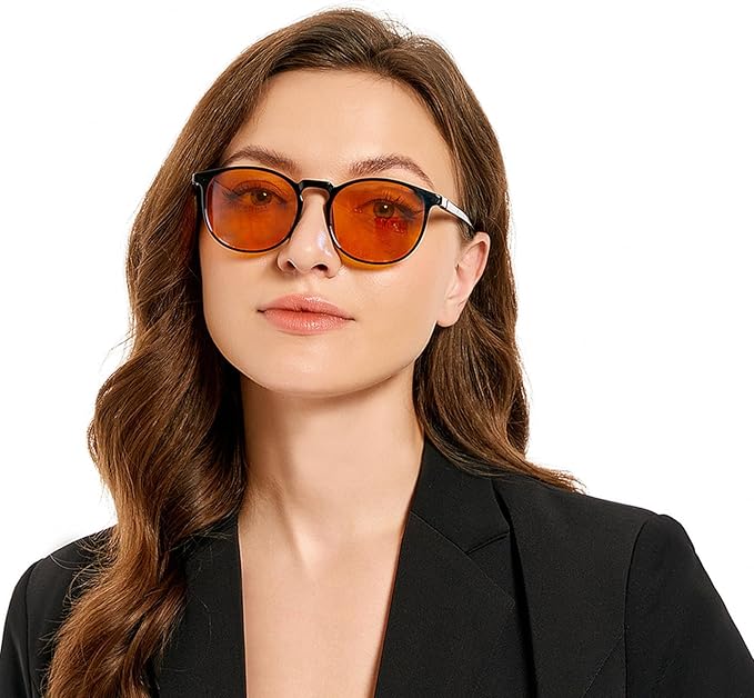 JW MARRIOTT Blue Light Blocking Glasses,Blue Light Glasses Women Men,Anti Blu-Ray Clear Gaming Glasses Lense