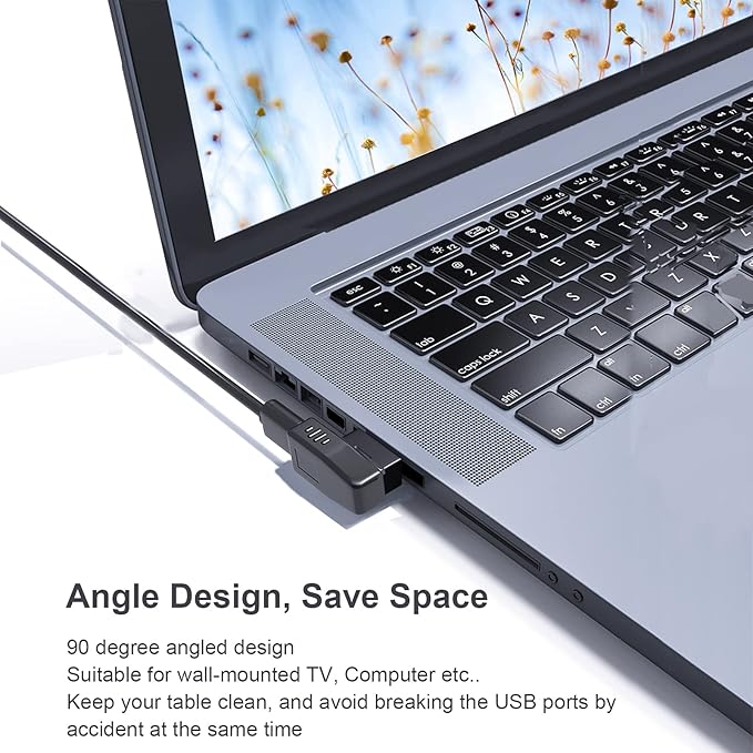 USB 3.0 Adapter 90 Degree Male to Female Coupler Connector Plug Left Angle and Right Angle