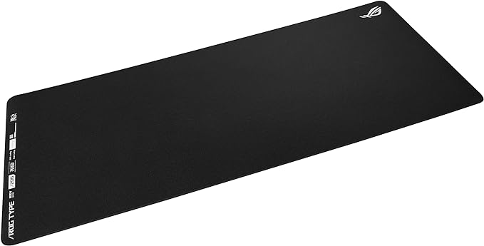 ASUS ROG Hone Ace XXL Gaming Mouse Pad – 35.4” x 15.7", (XXL Size), Extra-Cushioning, Table-Sized for Wide, Smooth Glide and Control, Water/Oil/Dust-Resistant, Extra-Soft Non-Slip Rubber Base - Black