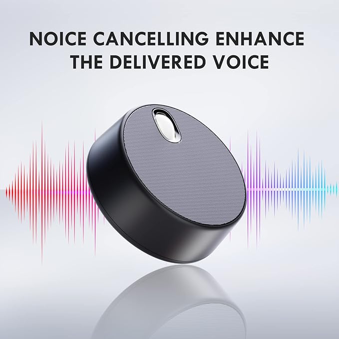 USB Computer Speakers with Microphone, PC Laptop Speaker with Mic, 2 Sound Modes, Hand Free Enhanced Voice Pick up, Compatible with Zoom for Personal Call and Home Office Meeting
